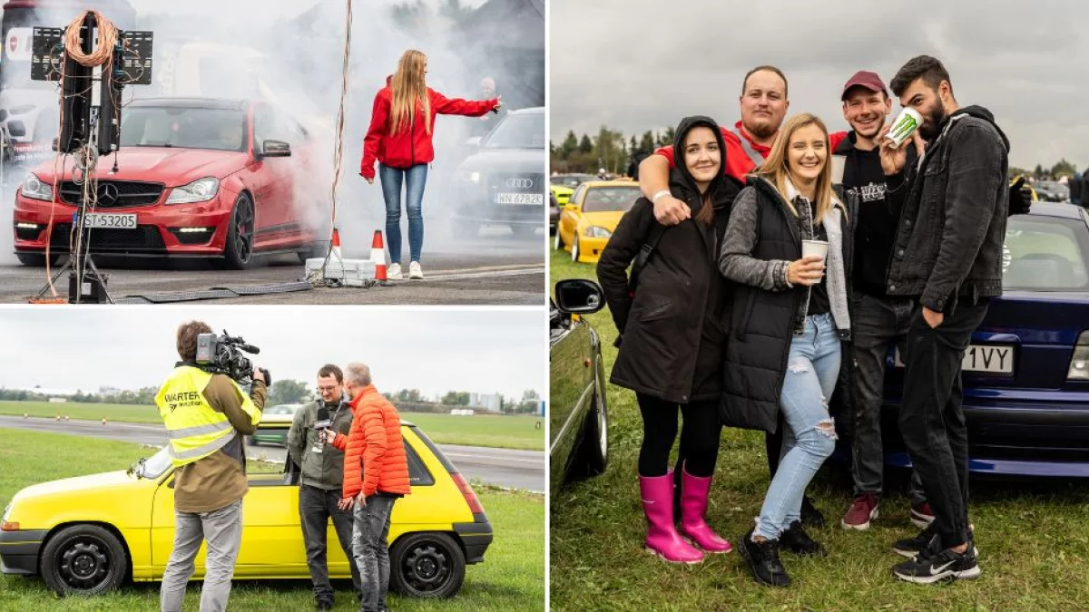 Ryk silników, szybkie auta i wyścigi na płycie lotniska. Tak wyglądało Moto Show 2024 [FOTO] - Zdjęcie główne