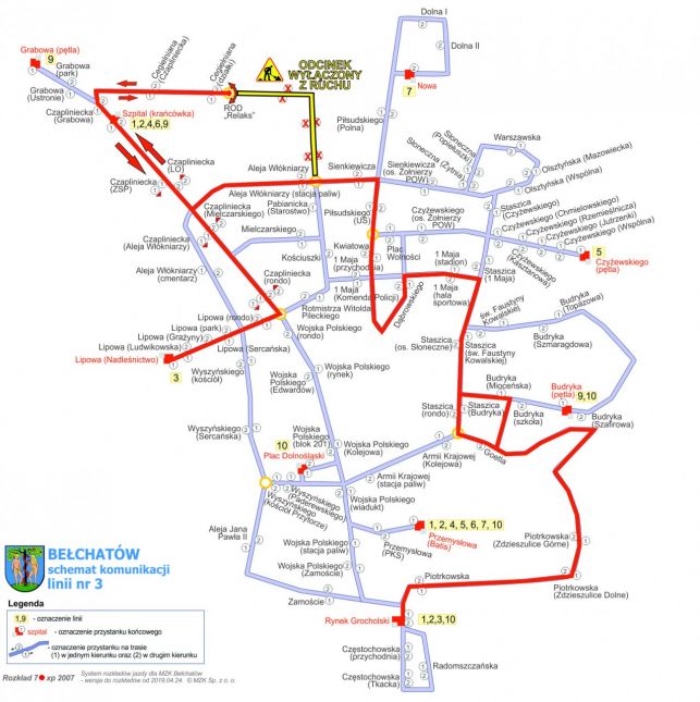 MZK zmienia trasy dwóch linii.  Wszystko dla działkowców [MAPA] - Zdjęcie główne