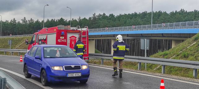 Wszystkie służby na obwodnicy Bełchatowa. Mężczyzna wjechał pod prąd... - Zdjęcie główne