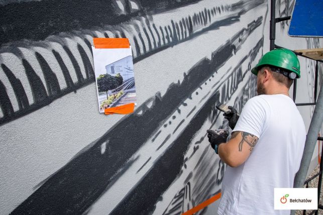 Powstaje kolejny mural, nawiązujący do historii Bełchatowa. Co będzie przedstawiał?  - Zdjęcie główne