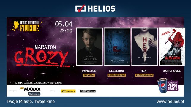 Maraton Horrorów - Helios Bełchatów - Zdjęcie główne