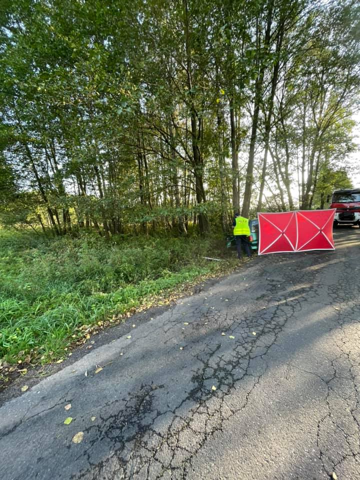 Tragiczny wypadek na drodze. Nie żyje młody kierowca