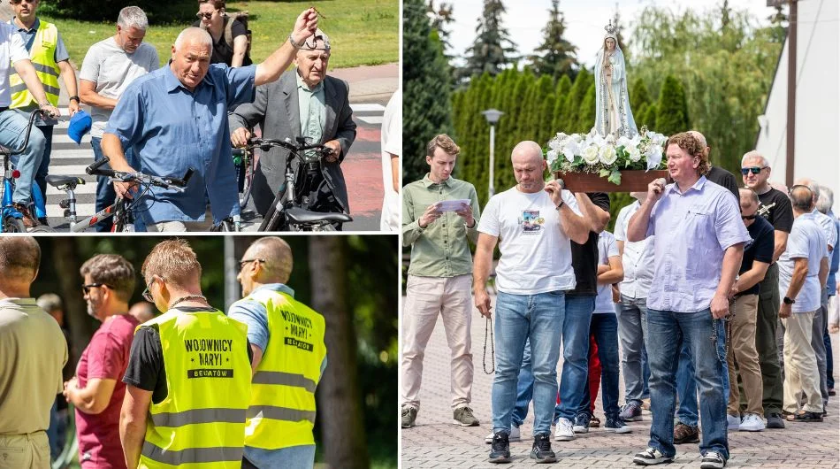 Męski Różaniec przeszedł ulicami miasta. Wierni modlili się w centrum [FOTO] - Zdjęcie główne