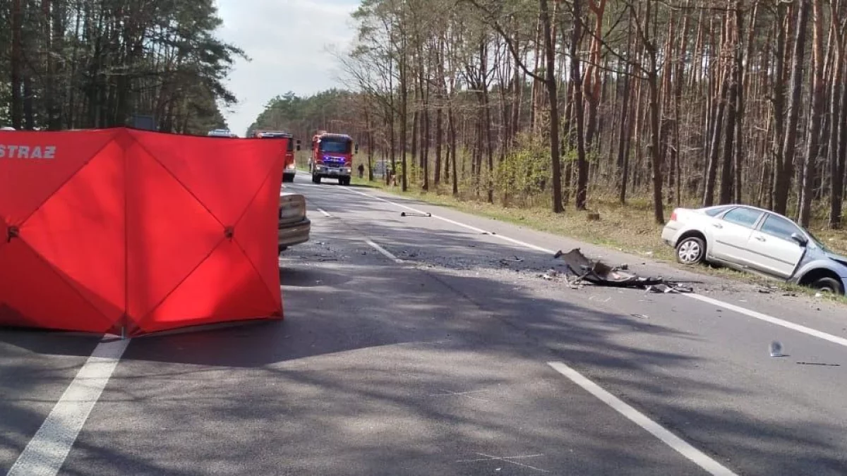 Tragiczny wypadek na DK 74. Nie żyje 63-letni mieszkaniec powiatu bełchatowskiego