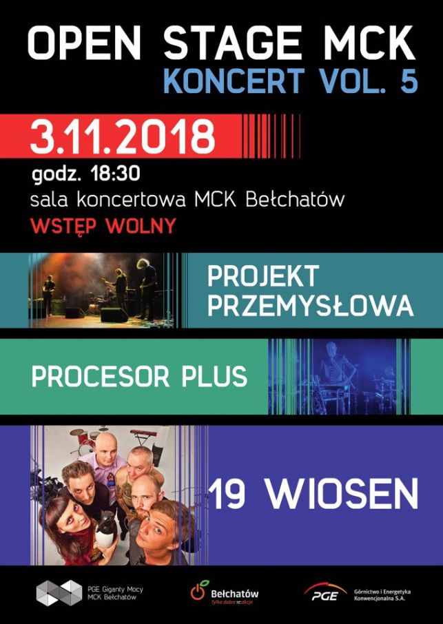 Open Stage MCK  Koncert vol.5 - Zdjęcie główne