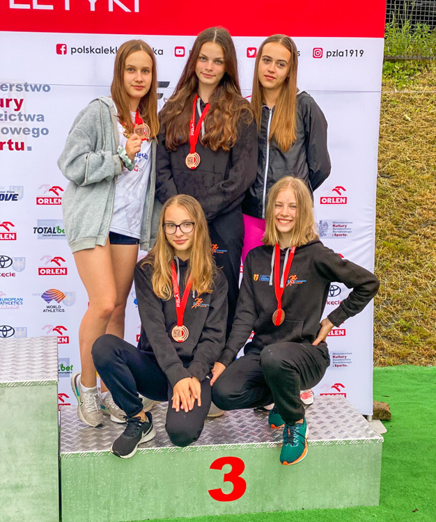 Sztafeta szwedzka 100-200-300-400m K U-16