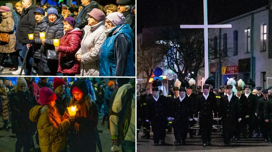 Wierni przeszli ulicami Bełchatowa. Zobacz, jak wyglądała 24. Droga Krzyżowa [FOTO] - Zdjęcie główne