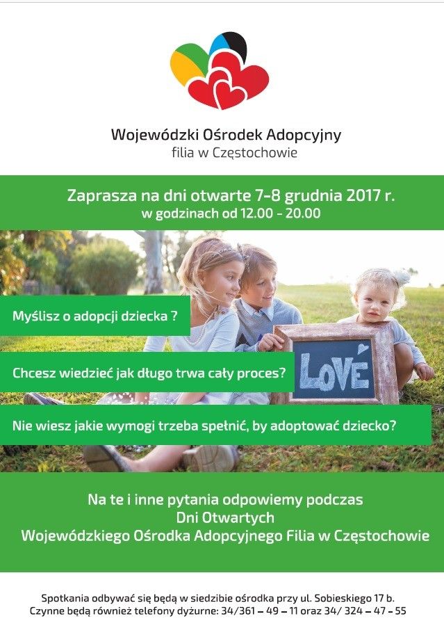 Dni otwarte w ośrodku adopcyjnym w Częstochowie - Zdjęcie główne