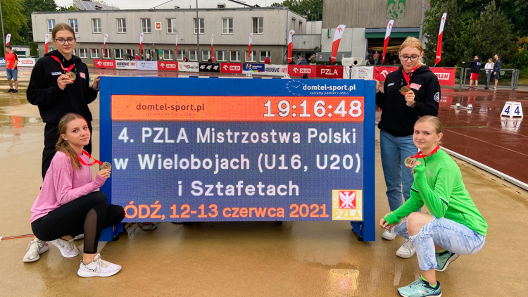 Sztafeta szwedzka 100-200-300-400m K U-18