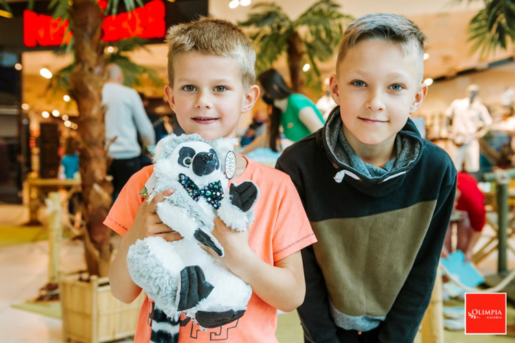 Dzień Dziecka w galerii Olimpia. Wyprawa tropem lemurów i klimaty Madagaskaru zachwyciły najmłodszych [FOTO] - Zdjęcie główne