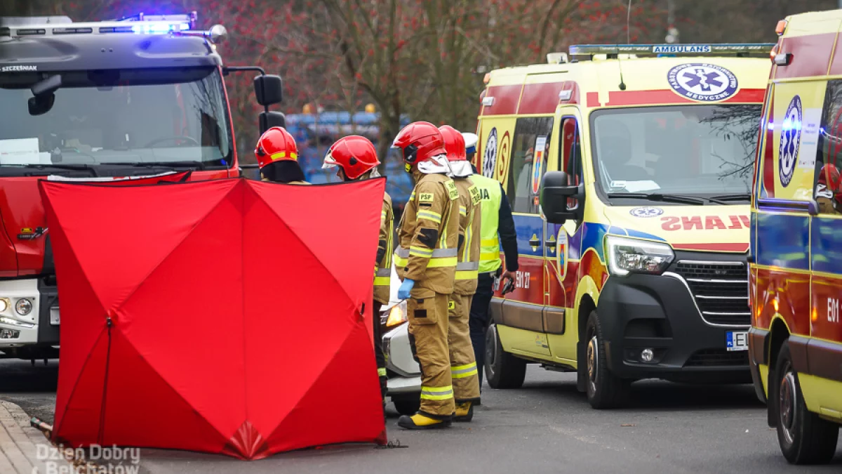 Tragiczny wypadek pod Bełchatowem. Zginął młody piłkarz z naszego regionu