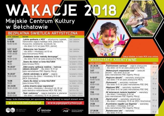 Wakacyjne soboty w MCK - Zdjęcie główne