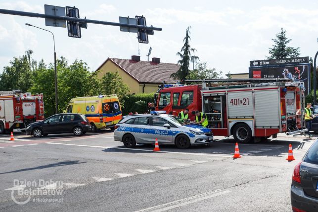 [AKTUALIZACJA] Wypadek na skrzyżowaniu Czyżewskiego i Staszica - Zdjęcie główne