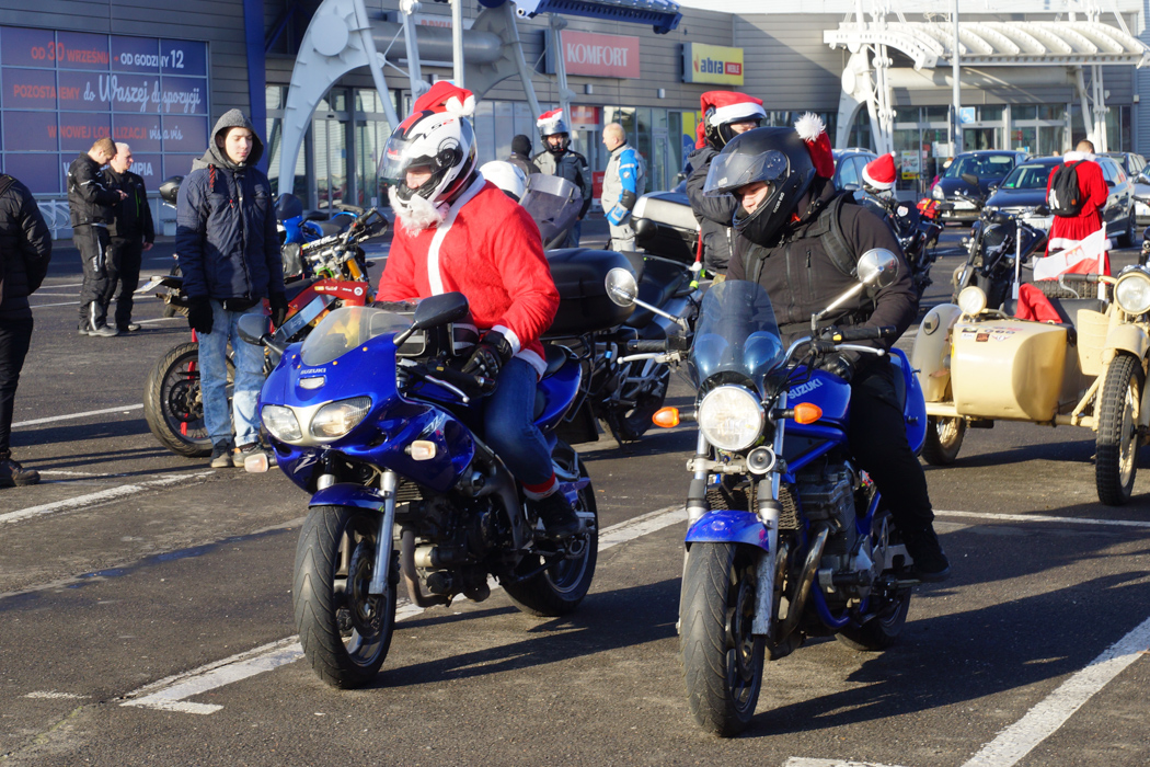 Moto Mikołaje wyjechali na ulice Bełchatowa. Gdzie można ich spotkać? [FOTO] - Zdjęcie główne