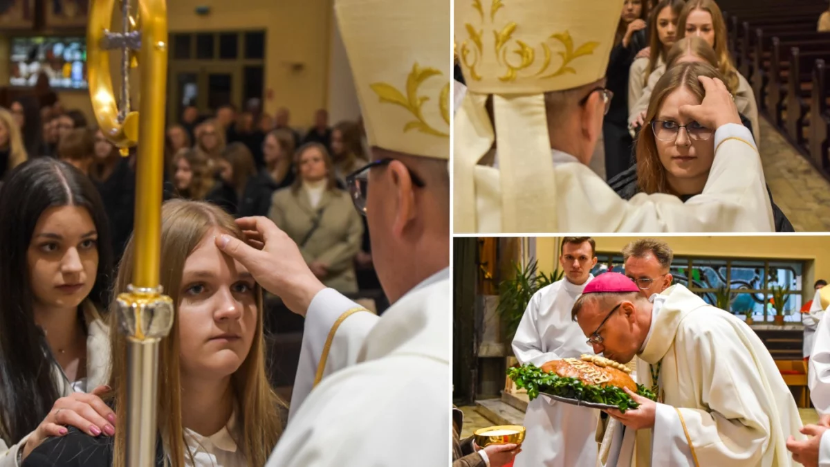 Bierzmowanie w bełchatowskiej parafii. Młodzież przyjęła sakrament [FOTO]