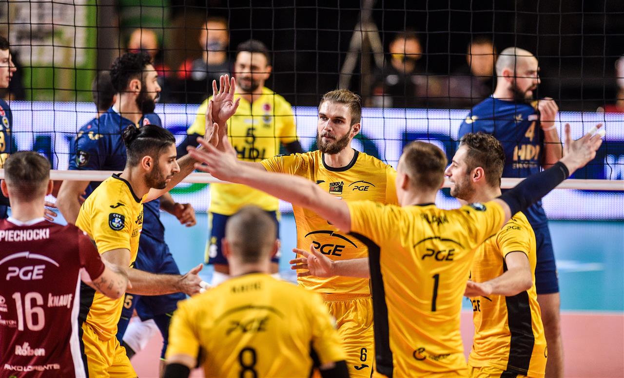 Siatkarska Liga Mistrzów: PGE Skra na drugim miejscu w grupie - Zdjęcie główne