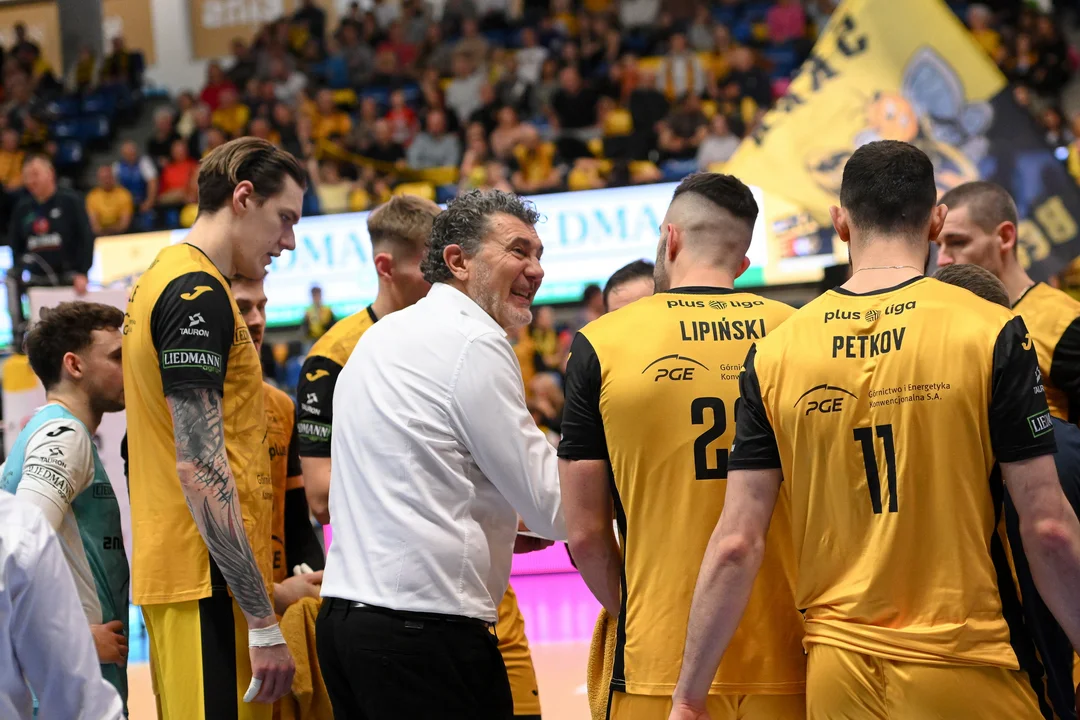 PlusLiga: PGE GiEK Skra Bełchatów postraszyła zdobywcę pucharu kraju - Zdjęcie główne