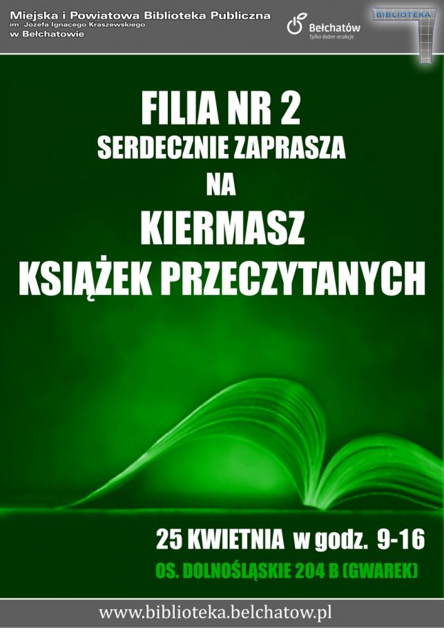 Kiermasz Książek Przeczytanych w "Gwarku" - Zdjęcie główne