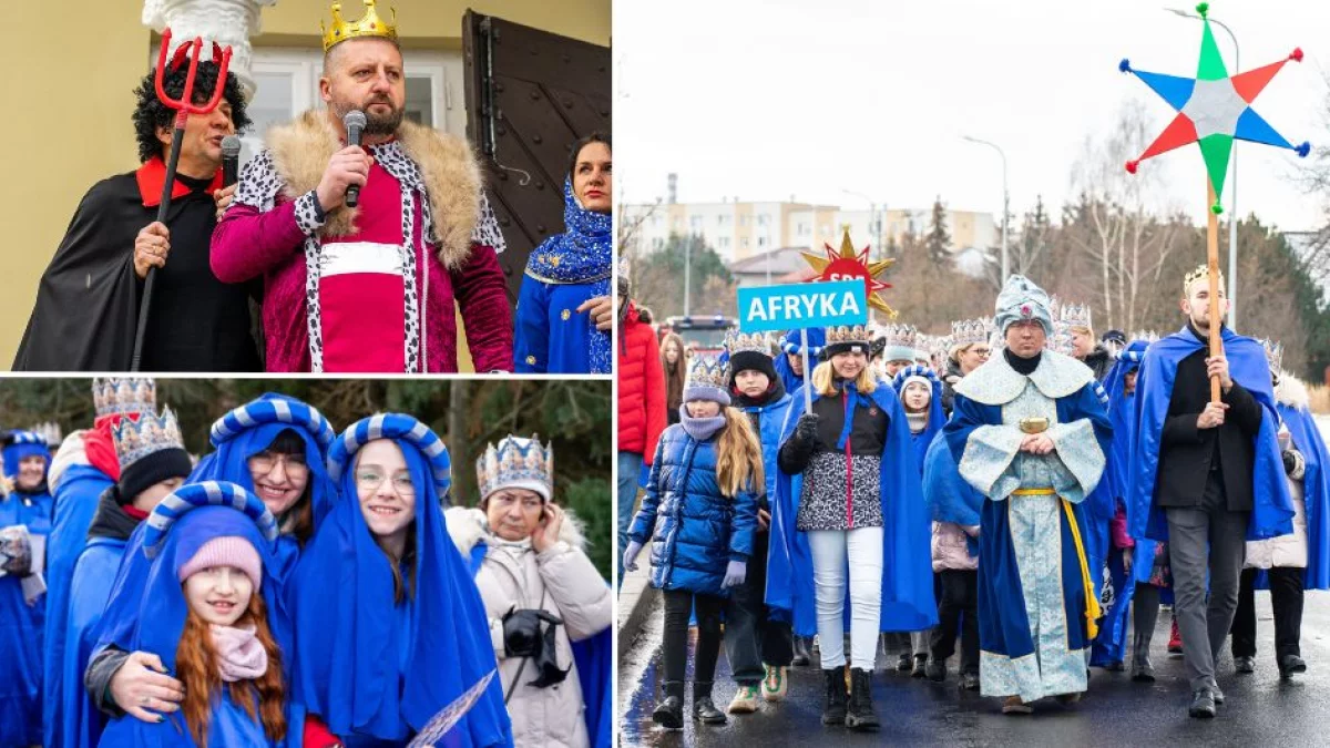 Orszak Trzech Króli w Bełchatowie. Wierni przeszli ulicami miasta [FOTO] - Zdjęcie główne