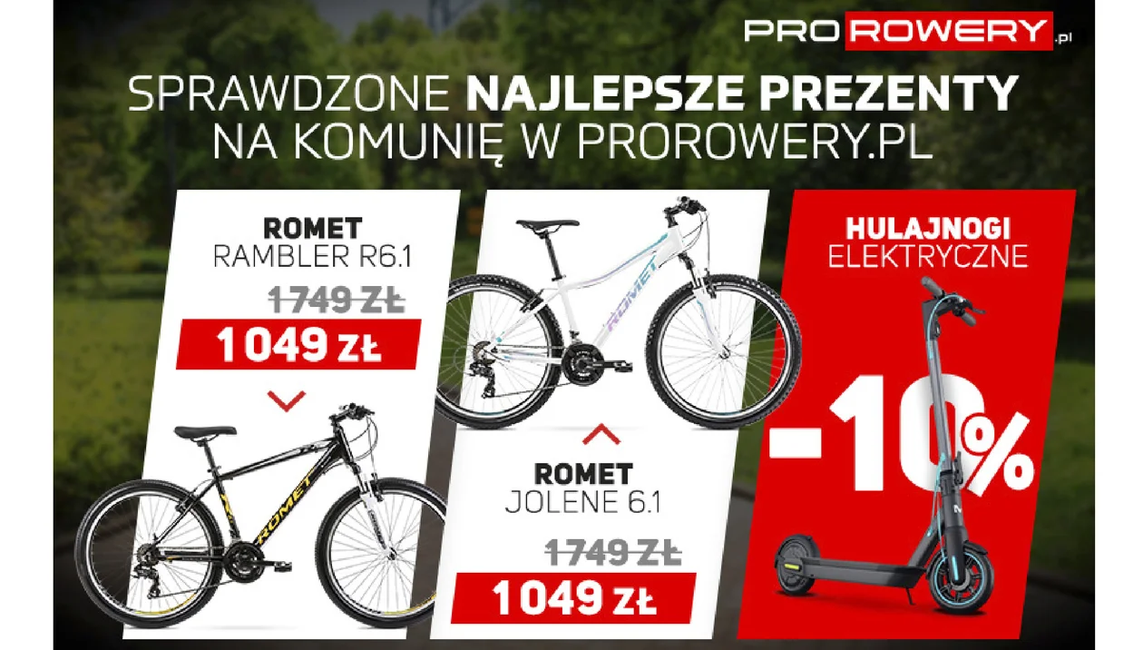 Rowery komunijne w ratach 0%. Najlepsze marki w sklepie Prorowery Bełchatów przy ul. Staszica 22 - Zdjęcie główne