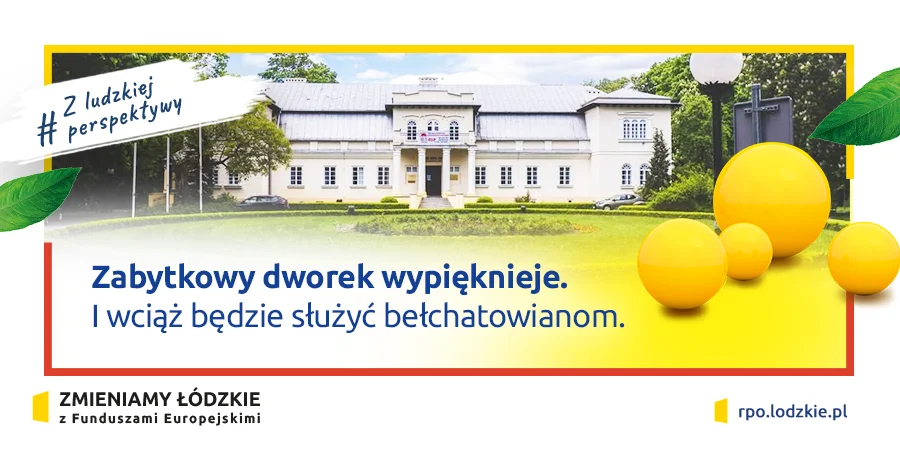 Zabytkowy dworek wypięknieje. I wciąż będzie służyć bełchatowianom. - Zdjęcie główne