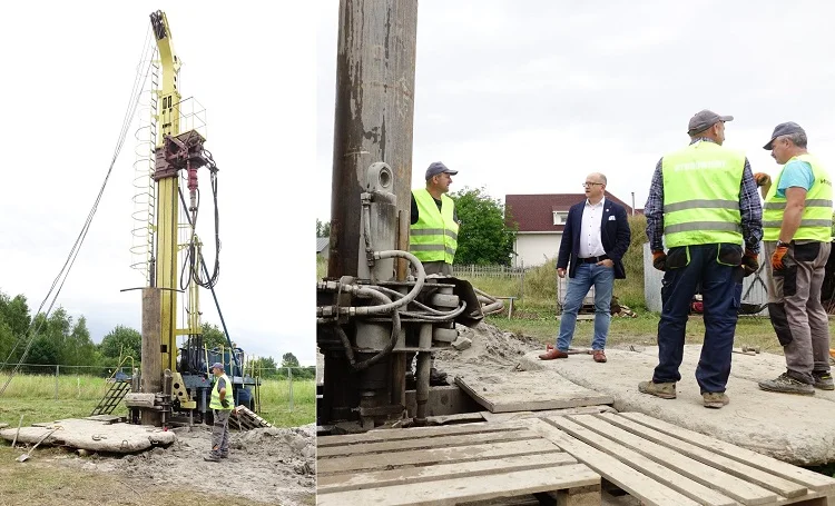 Odwiert na obrzeżach Bełchatowa ma rozwiązać problem. Będzie miał 100 metrów głębokości [FOTO] - Zdjęcie główne