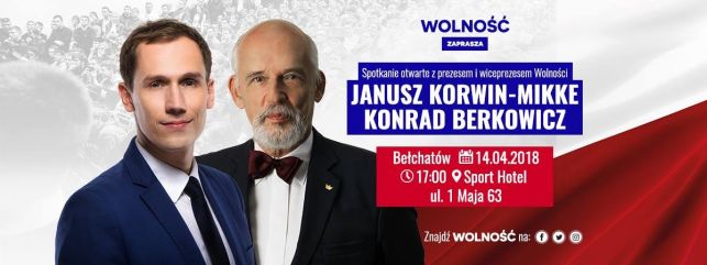 Korwin-Mikke w Bełchatowie - Zdjęcie główne