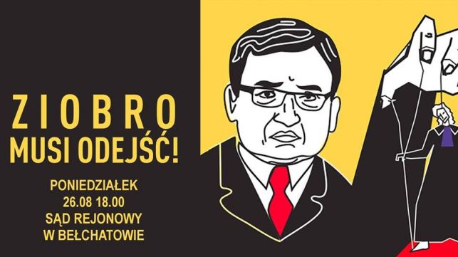 Żądają dymisji Zbigniewa Ziobry. Radny z Bełchatowa organizuje protest przed sądem - Zdjęcie główne