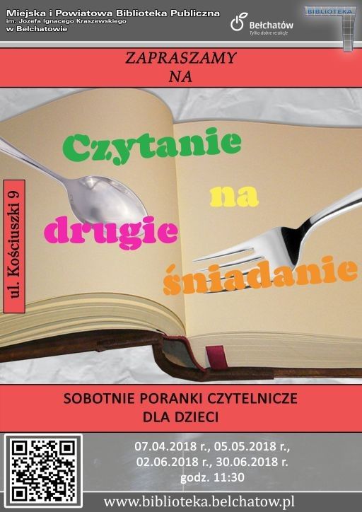 Czytanie na drugie śniadanie - Zdjęcie główne