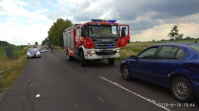 Motocyklista zginął w wypadku pod Wadlewem. Znamy wstępną przyczynę [FOTO] - Zdjęcie główne