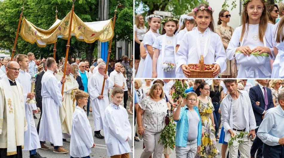 Boże Ciało 2024 w Bełchatowie. Procesja przeszła przez centrum miasta [FOTO] - Zdjęcie główne