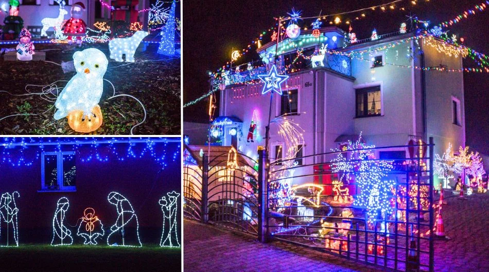 Magiczna kraina tysięcy świateł w centrum Polski. Przyjeżdżają podziwiać nawet z Wrocławia [FOTO] - Zdjęcie główne