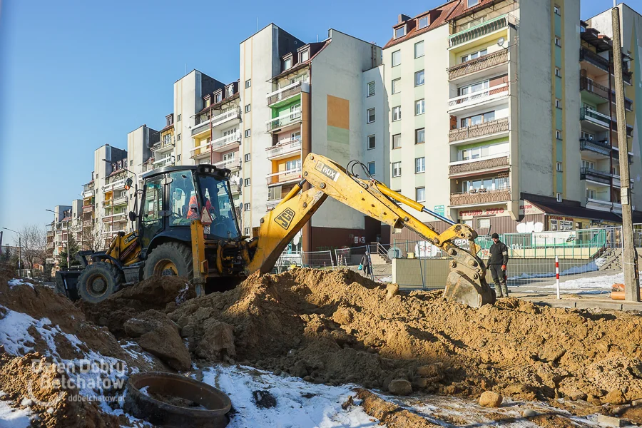 Wielki plac budowy na osiedlu Binków. Jak przebiegają prace? [FOTO] - Zdjęcie główne