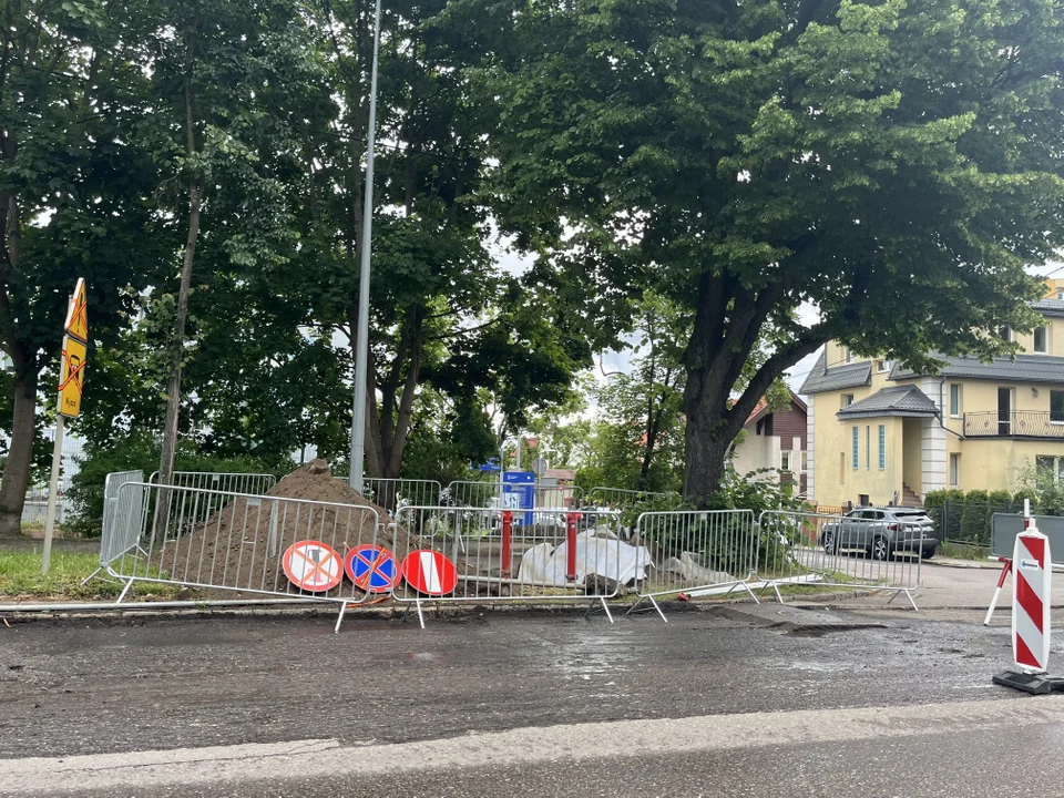 Początek prac na ul. Polanki w Gdańsku