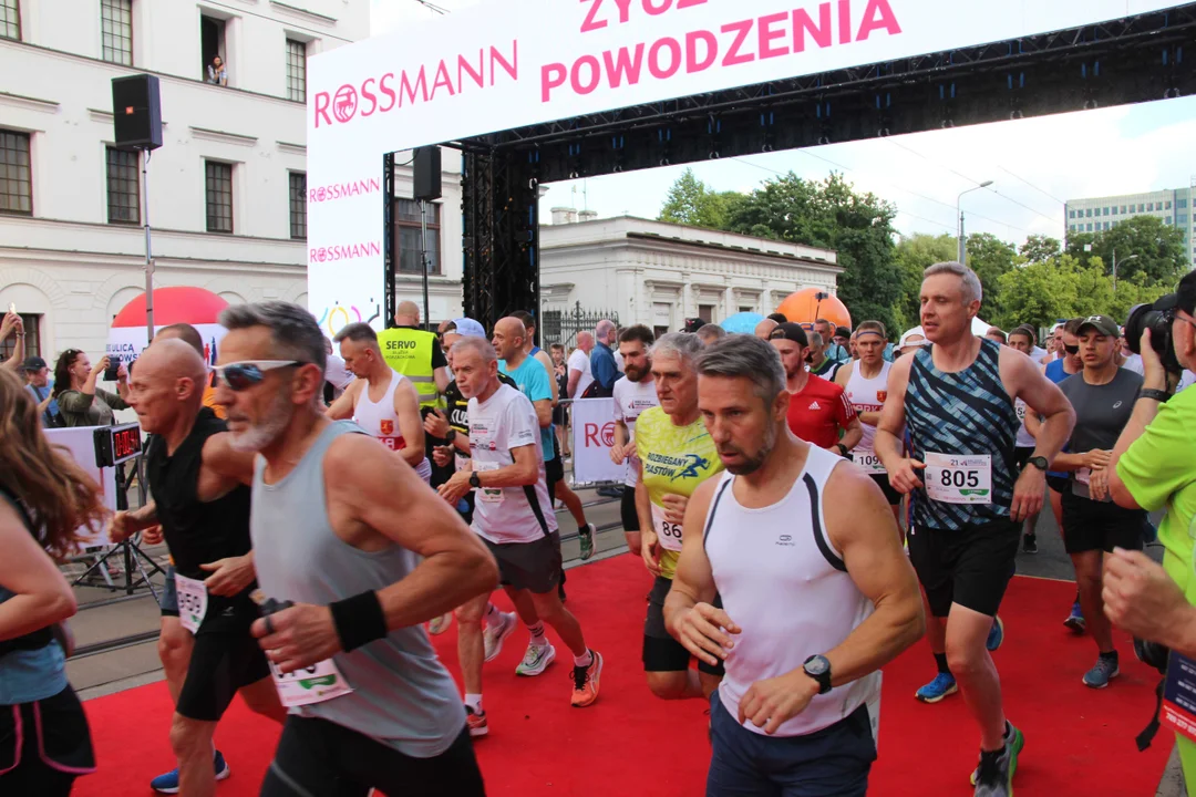 21. Bieg Ulicą Piotrkowską Rossmann Run w Łodzi