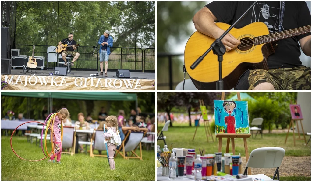 Rodzinna zabawa z muzyką. Za nami "Majówka gitarowa" w Leszczynku [ZDJĘCIA] - Zdjęcie główne