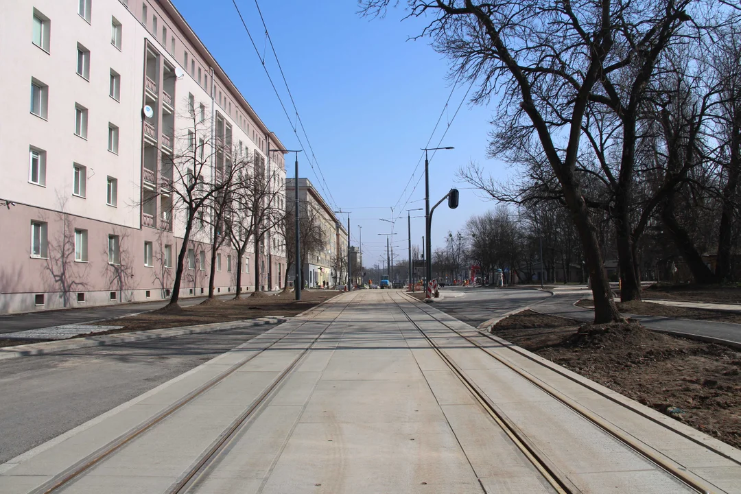 Tramwaje MPK Łódź wracają na Wojska Polskiego