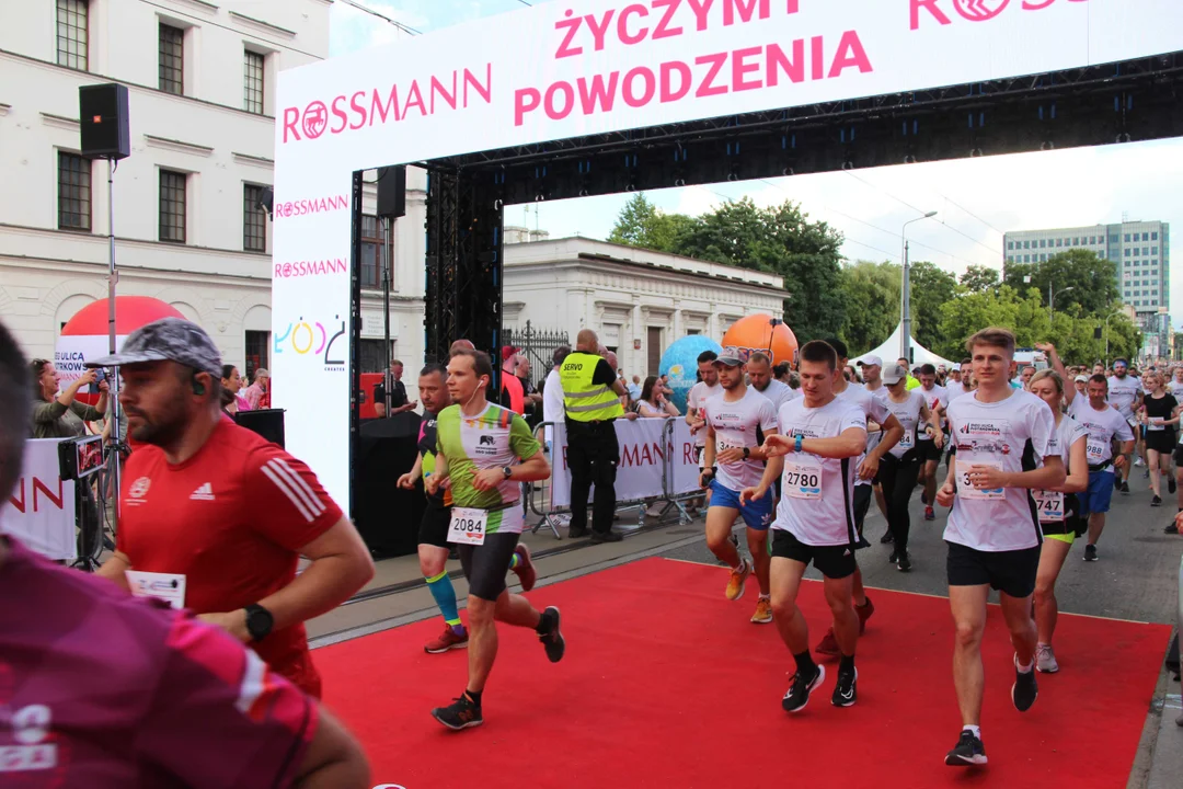 21. Bieg Ulicą Piotrkowską Rossmann Run w Łodzi