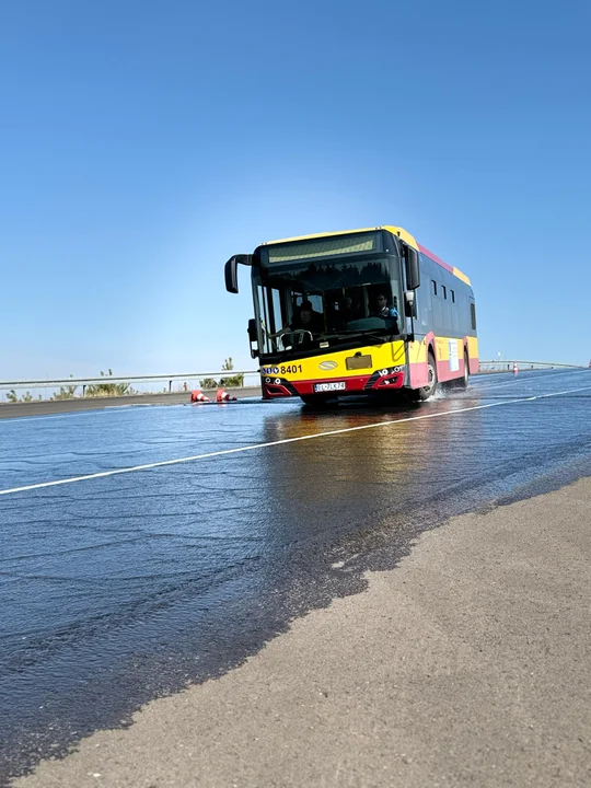 Kierowcy MPK Łódź ponownie na torze treningowym w Bednarach