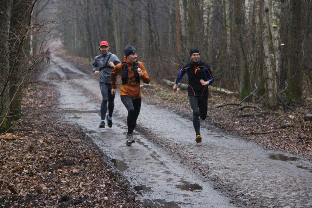 Walentynkowy parkrun w Lesie Łagiewnickim