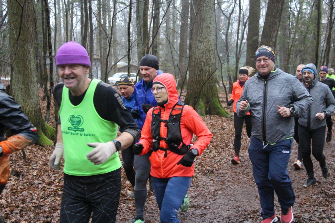 Walentynkowy parkrun w Lesie Łagiewnickim