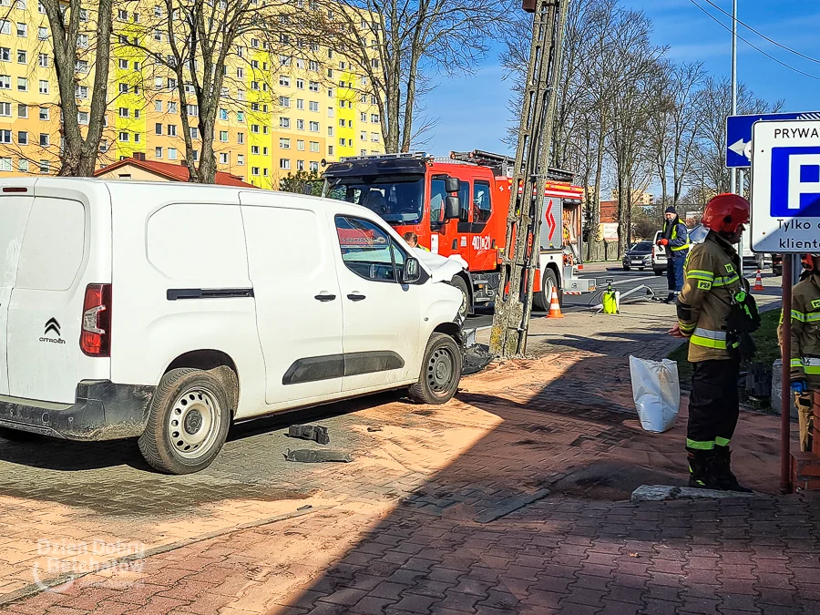 Wypadek przy Wojska Polskiego w Bełchatowie