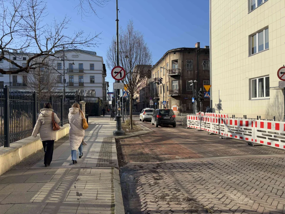 Ruszył remont kolejnego odcinka ulicy Jaracza w Łodzi