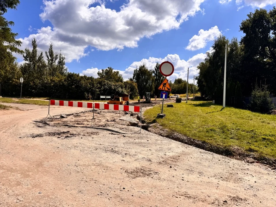 Remont ulic Ciosnowskiej i Karpackiej w Zgierzu