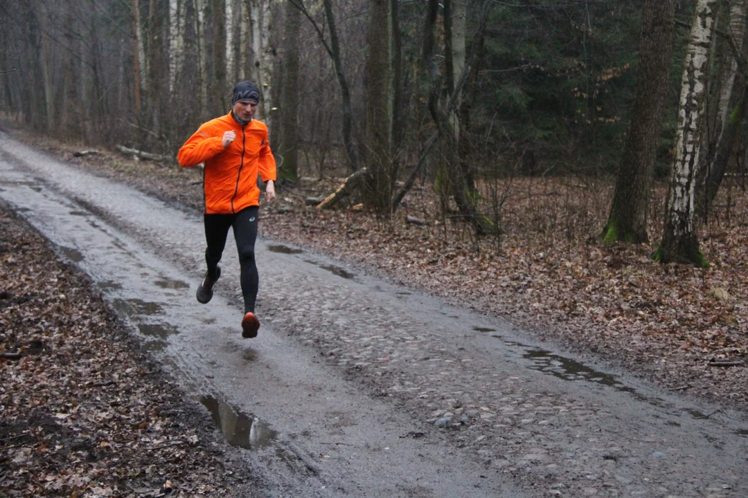 Walentynkowy parkrun w Lesie Łagiewnickim