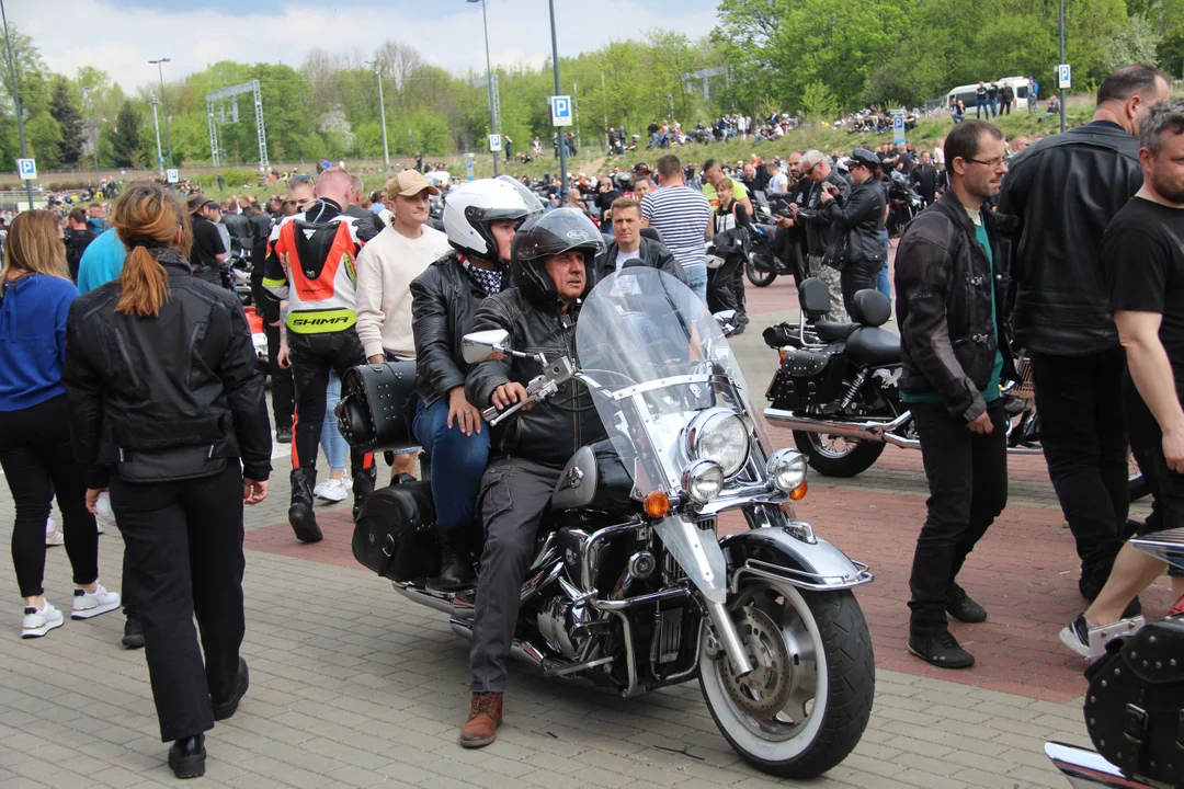 Rozpoczęcie sezonu motocyklowego 2024 w Łodzi