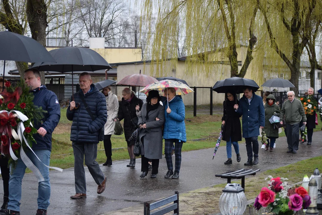 Pogrzeb Zenona Szumińskiego na cmentarzu w Zgierzu