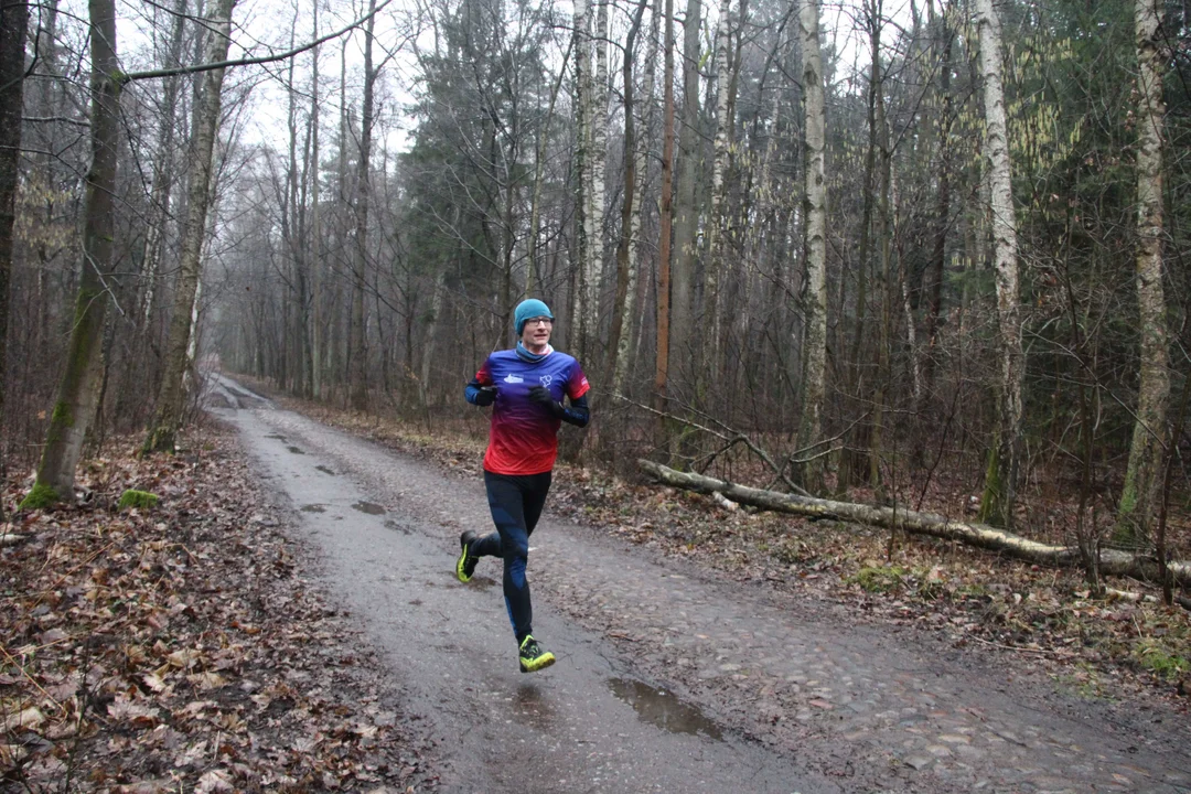 Walentynkowy parkrun w Lesie Łagiewnickim