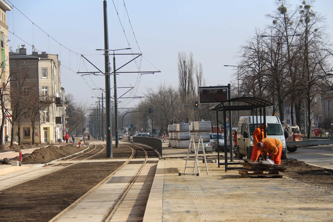 Tramwaje MPK Łódź wracają na Wojska Polskiego