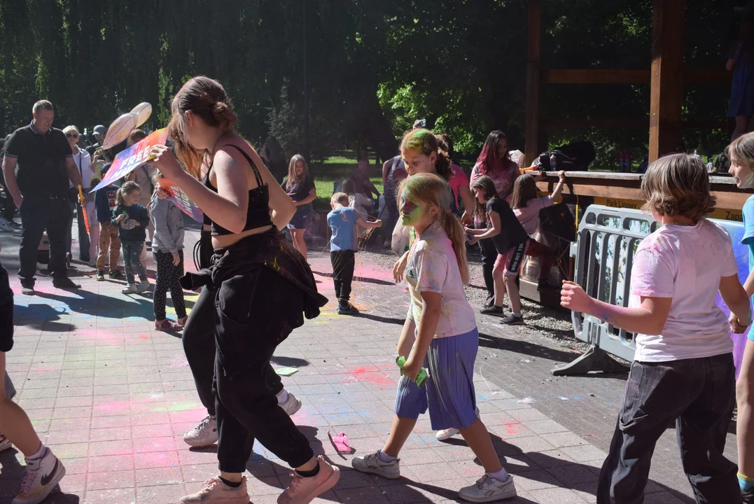 Festiwal baniek mydlanych i kolorów w Parku Miejskim w Zgierzu